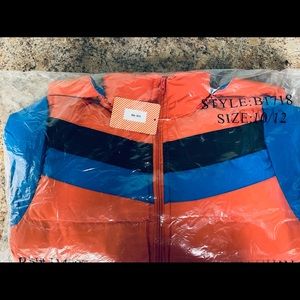 BOYS PUFFER COAT SZ10/12
